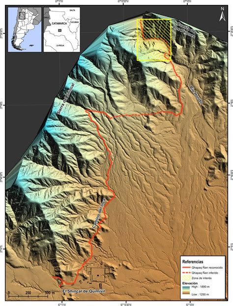 Traza del Qhapaq Ñan en El Shincal de Quimivil Download Scientific