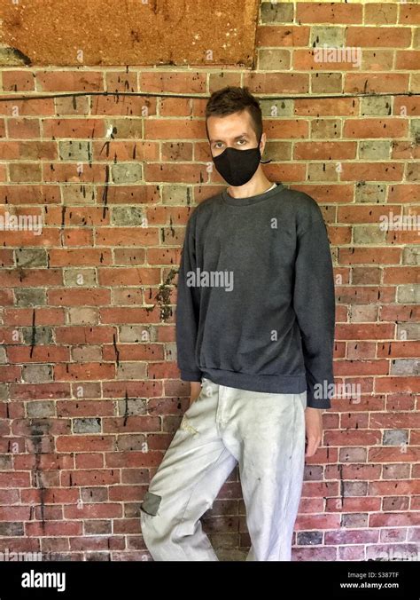 Person With Facemask Hi Res Stock Photography And Images Alamy