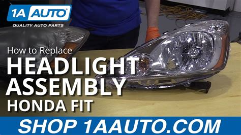 How To Replace Headlight Bulb Honda Fit Honda Pilot Hea