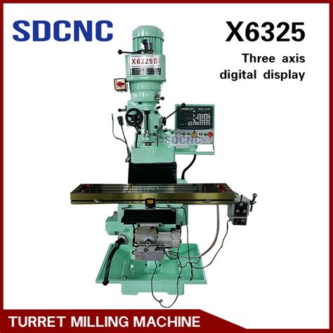 Conventional X Turret Milling Machine High Precision China X