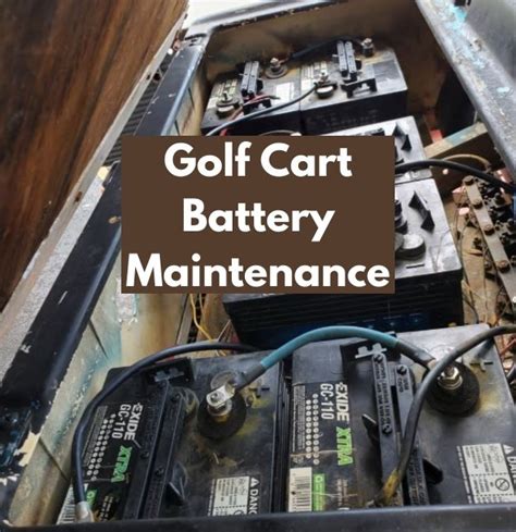 Golf Cart Battery Maintenance: Complete Guide [12 Easy Tips]