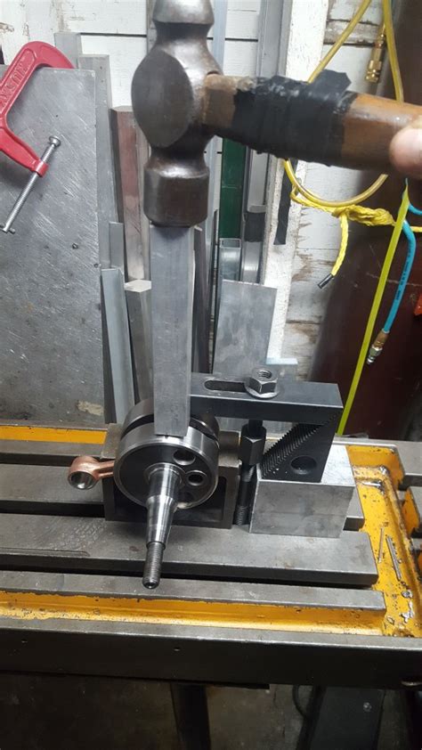 Rebuild Of A Single Cylinder Press Pin Crankshaft How I Do It