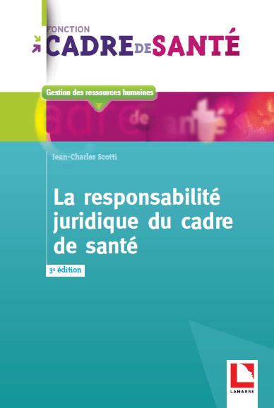 La Responsabilité Juridique Du Cadre De Santé Espace Infirmier