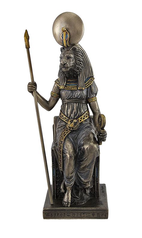 Veronese Design 10 Tall Resin Cast Marble Finish Bastet Egyptian