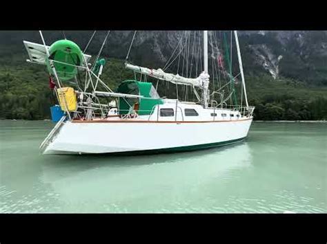 Folkes Sailboat Bute Inlet Bc Youtube