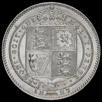 Queen Victoria Jubilee Head Silver Shilling