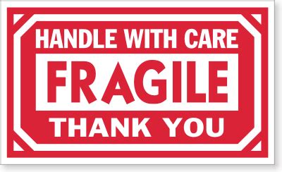 Fragile Label Printable Printable Label Templates