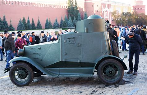 Fai Soviet Light Armored Car 1930s Vehiculos Combate