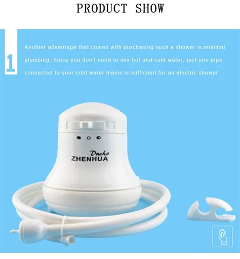 Wall Mounted Endless Instant Electric Hot Water Heater Buy Electric Hot Water Heater 4400w