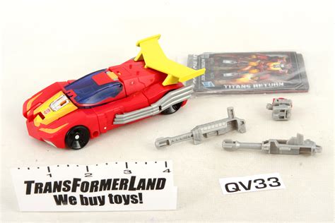 Complete Transformers Generations Titans Return Deluxe Class Autobot Hot Rod Firedrive SKU