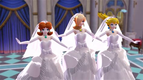 Princess Peach Wedding Cosplay