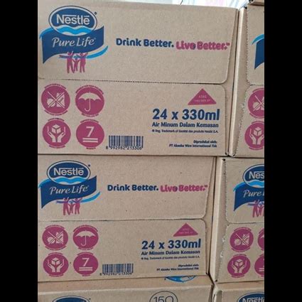 Nestle Pure Life Air Mineral Ml Per Karton Isi Pcs Pt Jaya