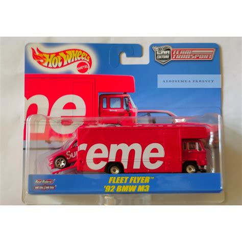 Hot Wheels Team Transport Fleet Flyer Bmw M Supreme Special Edition Shopee Malaysia
