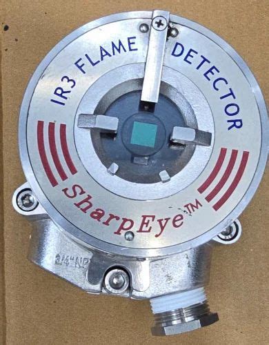 Spectrex I Triple Ir Flame Detector At Flame Sensor In