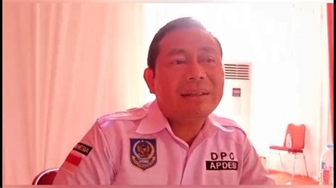 Beni Irawan S H Ketua Dpc Apdesi Cianjur Jabar Berharap Percepatan