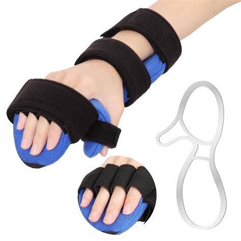 Fibee Stroke Resting Hand Splint, Finger Separator Night Immobilizer ...