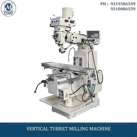 Cast Iron Vertical Ram Turret Milling Machine At Rs 280000 Piece In