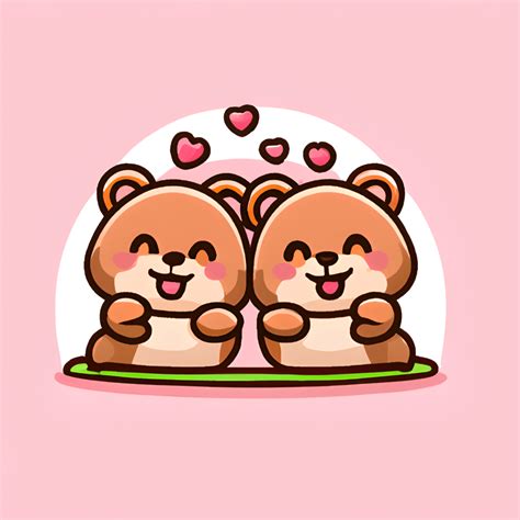 Kawaii Chibi Bears Creative Fabrica