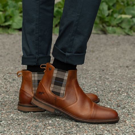 Mens Tan Leather Chelsea Boots Buy Online Wild Rhino