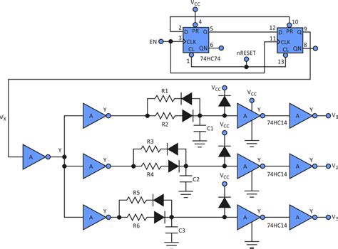 Sequence Generator Delays Bias Voltages To Lcds