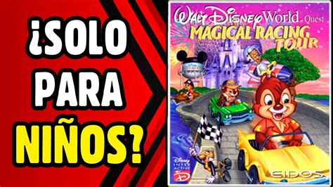 Walt Disney World Quest Magical Racing Tour Ps1 Reseña Youtube