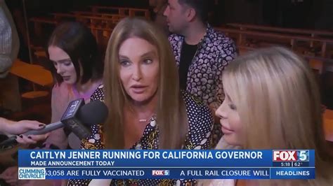 Caitlyn Jenner Running For California Governor Youtube