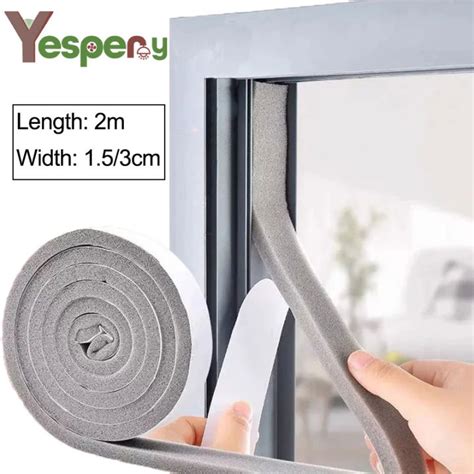 Yespery M Foam Window Sealing Strips Windproof Sound Proof Door Seam