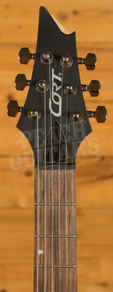 Cort KX300 Etched | Etched Black Red