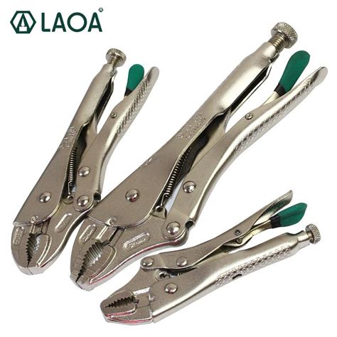 LAOA 5inch 7inch 10 inch Locking pliers round nose Hot sales Welding ...