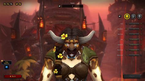 New Tauren Female Customization Options In Shadowlands News Icy Veins