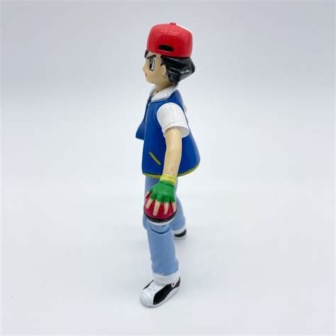 Vintage 2000 Pokemon Ash Ketchum Figure 4.5" Hasbro Nintendo | #4591344957