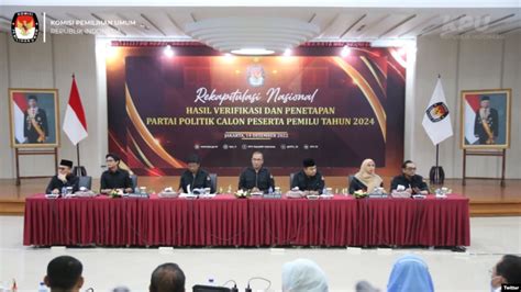 Kpu Tetapkan 17 Partai Peserta Pemilu 2024 Suaraindo Id