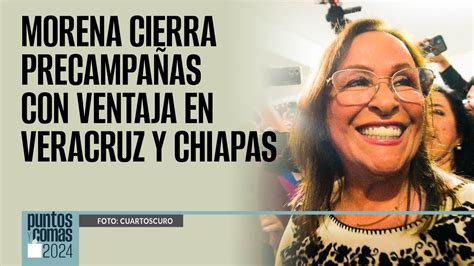 PuntosYComas Morena cierra precampañas con ventaja en Veracruz y