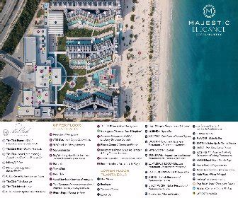 Resort Map Majestic Elegance Costa Mujeres