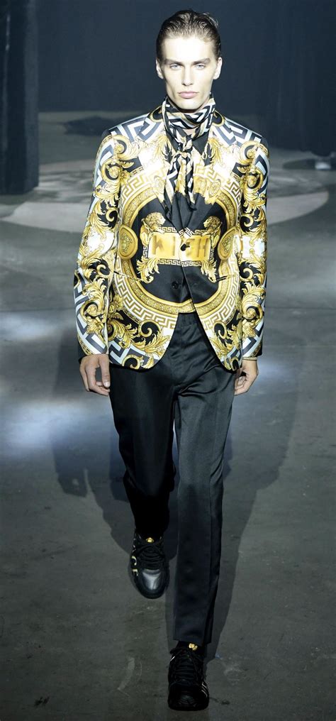 VERSACE X KITH Fall 2018 Menswear Ready To Wear Collaboration Look 103