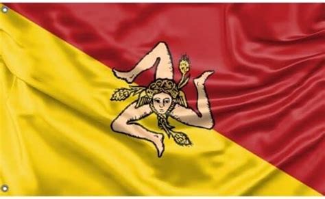 Sicily Flag 3x5ft Flag Of Sicily Sicilian Flag By Flagman