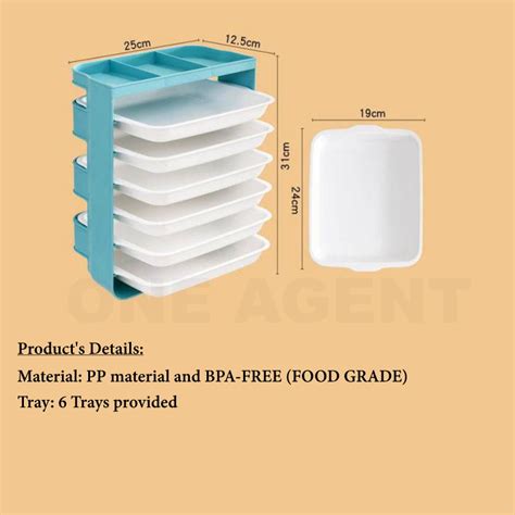 NEW Layers Stackable Food Plate Rack Wall Mounted Steamboat Hot Pot Side Dish Plate Shelf