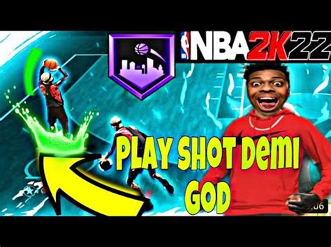 NEW BEST PLAY SHOT DEMI GOD BUILD WITH BEST JUMPSHOT IN NBA 2K22