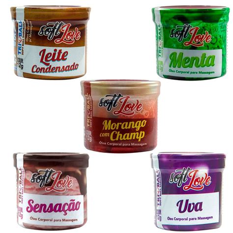 TRIBALL BOLINHA BEIJÁVEL UNIDADES SOFT LOVE SEX SHOP Shopee Brasil