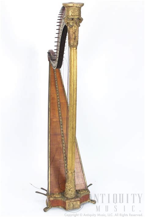 Erard Freres Gold Pedal Harp