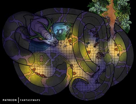 [OC] Temple of the Serpent : r/DnD