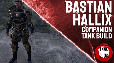 Dragonknight Companion Tank Build Bastian Hallix Elder Scrolls