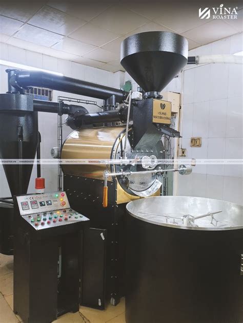 Máy rang cà phê công suất 30kg hot air hồi khí Coffee roasters Coffee machine Coffee