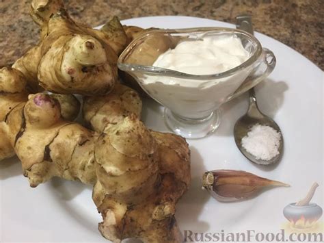 Рецепт: Салат из топинамбура на RussianFood.com