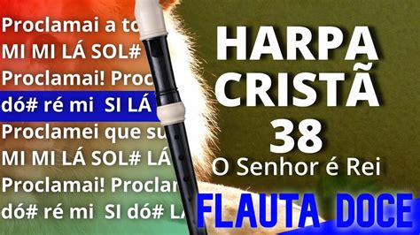 Harpa Crist O Senhor Rei Cifra Mel Dica Youtube