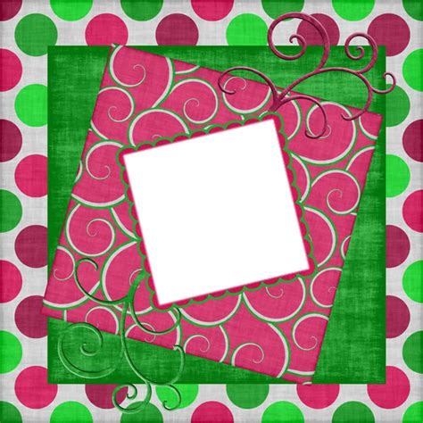 Green And Fuchsia Frame Montage Photo Pixiz