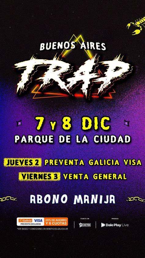 Buenos Aires Trap Se Confirm La Venta De Entradas Cu Ndo Y A Qu