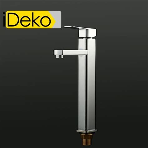 Idekorobinet Mitigeur Lavabo Salle De Bain Chrom Haut Flexible