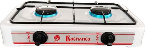 Плитка газовая ВАСИЛИСА ГП2-1080 - купить недорогую двухконфорочную ...