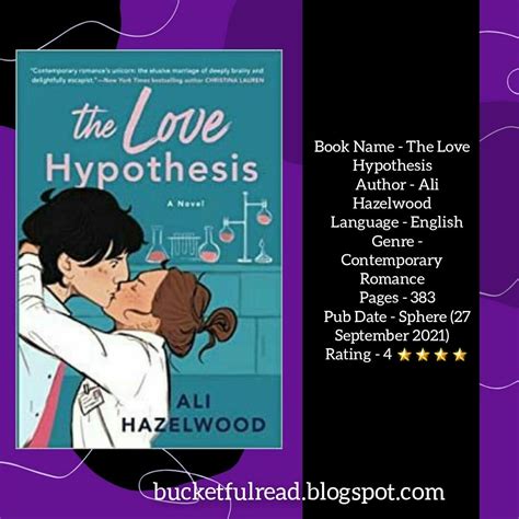 The Love Hypothesis Book Review Medium